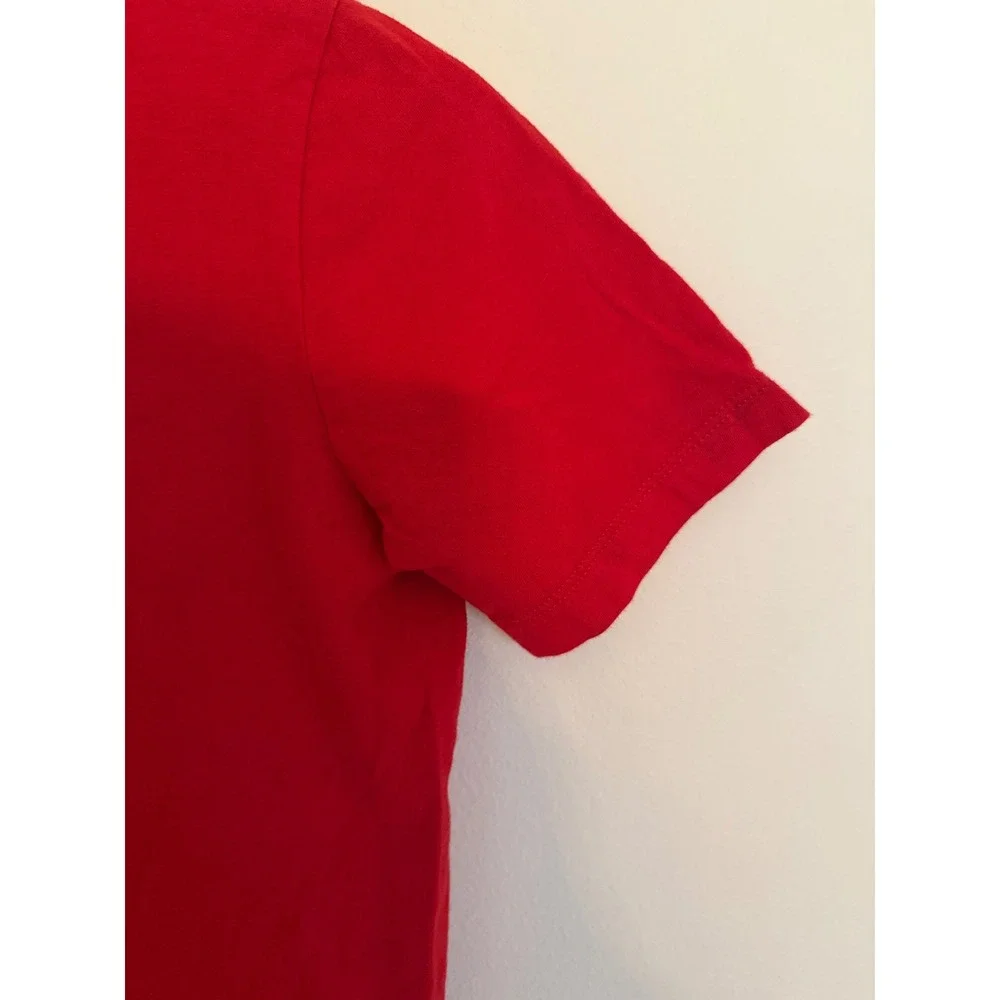 Nike Kids Red Basketball Graphic T-Shirt Nike Air Tee Size Medium